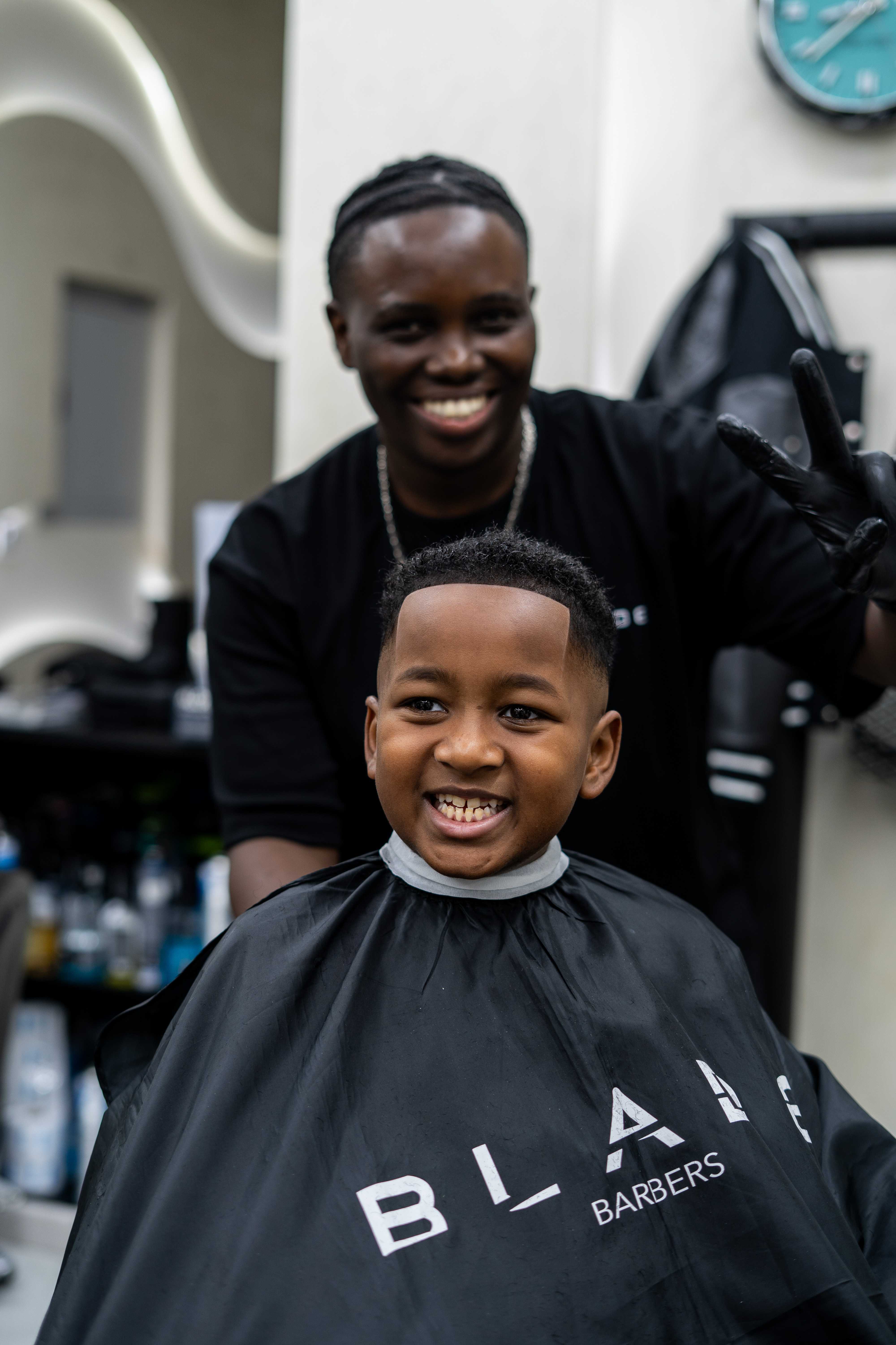 Kids haircut service