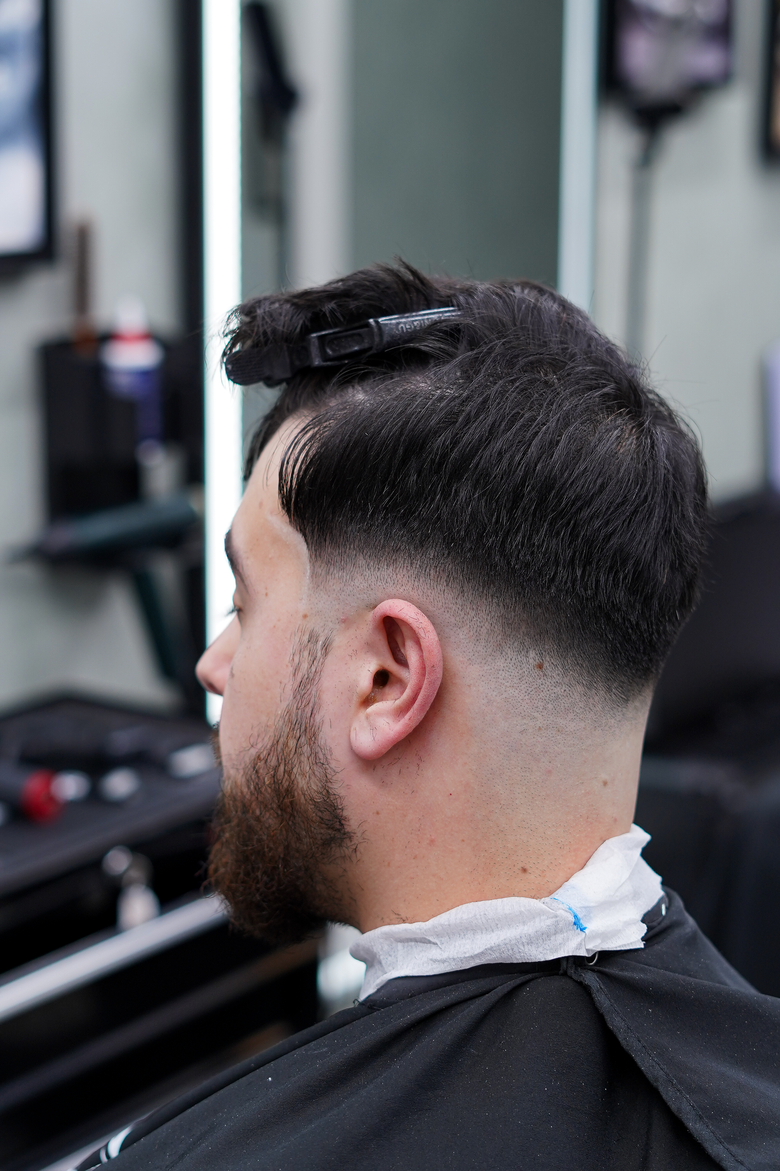 Skin fade haircut by Blade Barbers