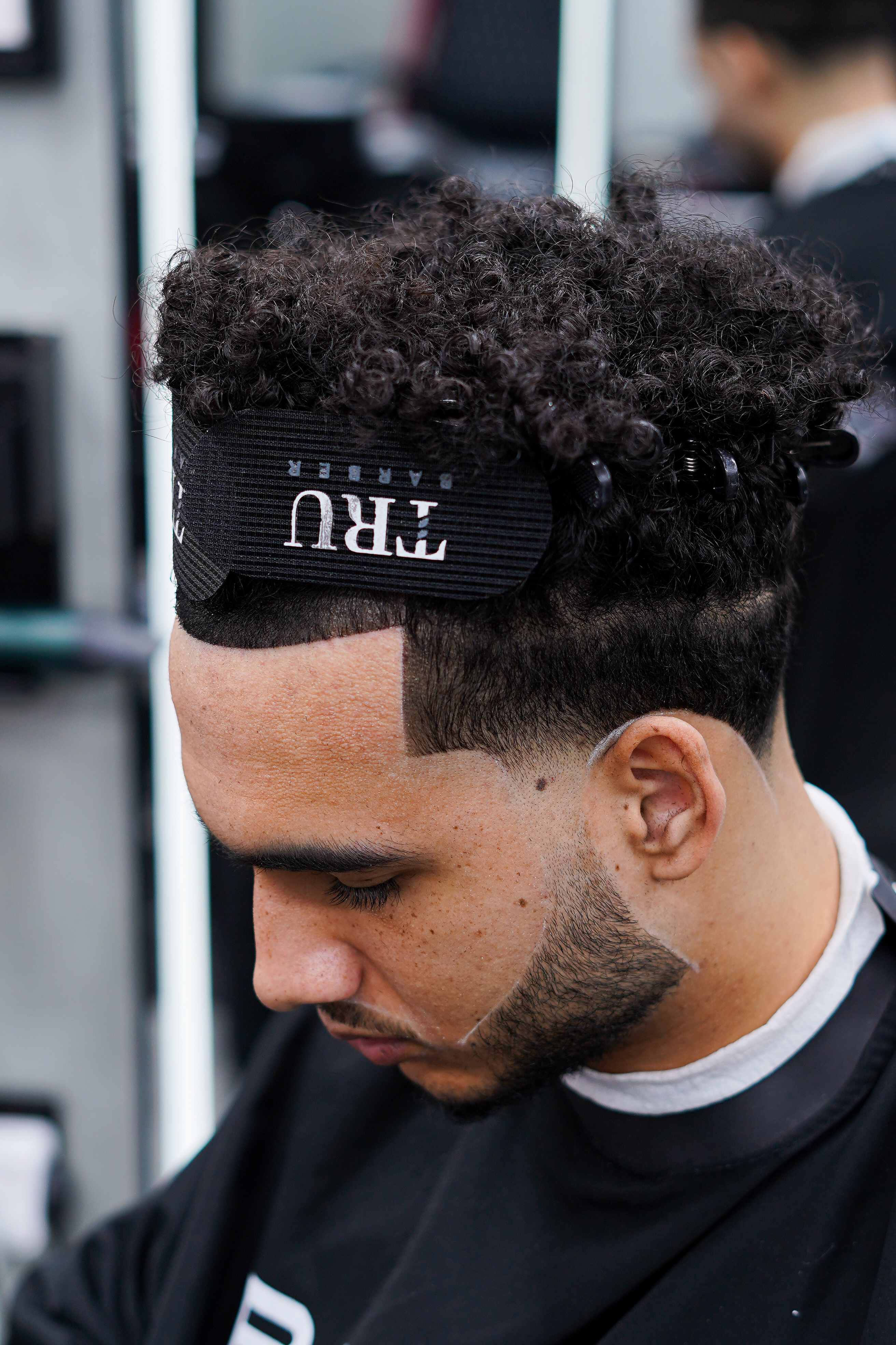 Taper fade haircut