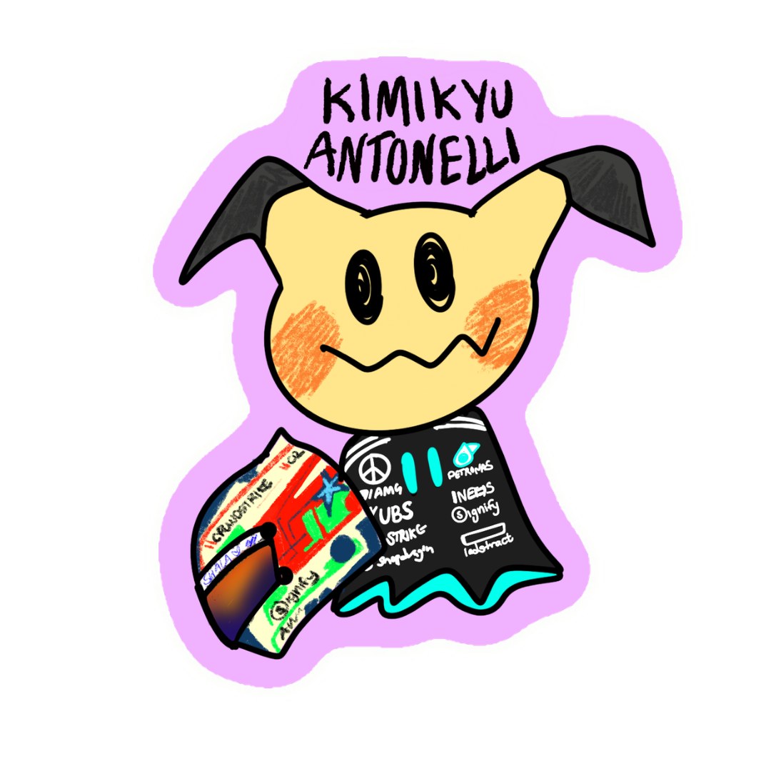 Additional photo 2 of F1 x Pokémon Sticker Pack