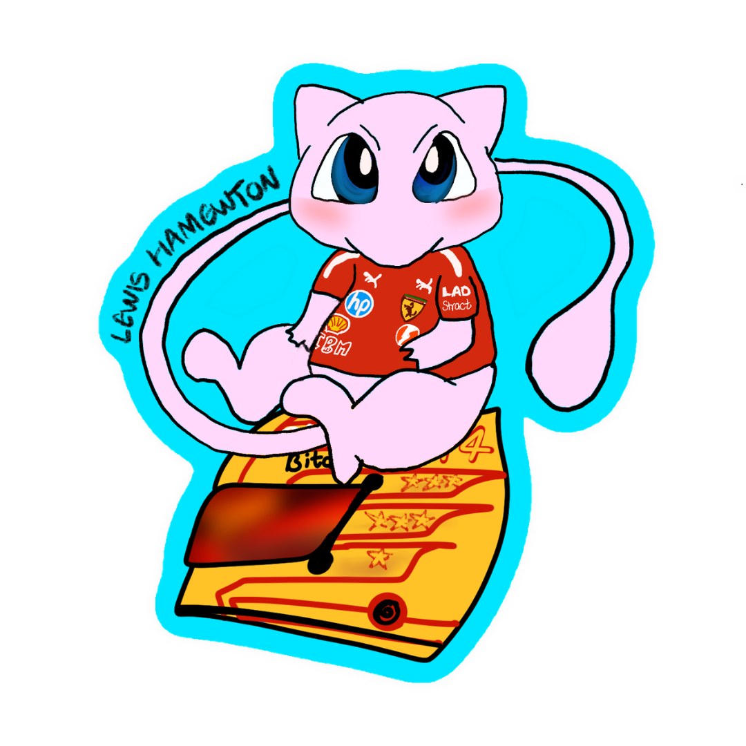 Additional photo 1 of F1 x Pokémon Sticker Pack